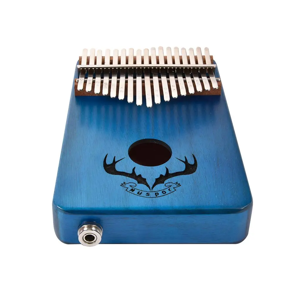 17 клавиш Kalimba большой пианино высококачественный корпус из красного дерева