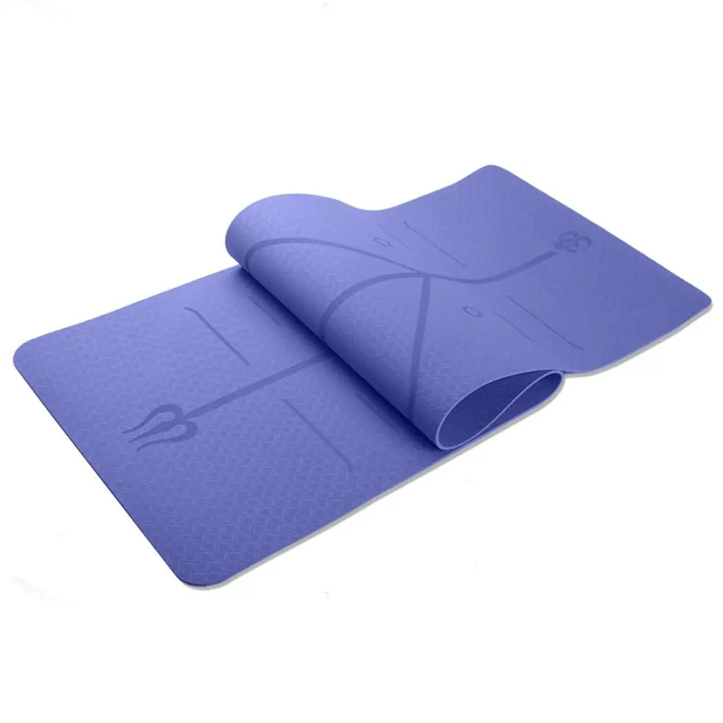 Durable Non-Slip Waterproof Rebound Solid Yoga Mat Fitness Home Mat