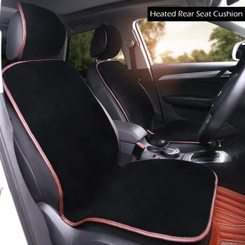 

Velour 12V Car Heated Seat Cushion Universal Seat Heating Pad Warmer For Winter
