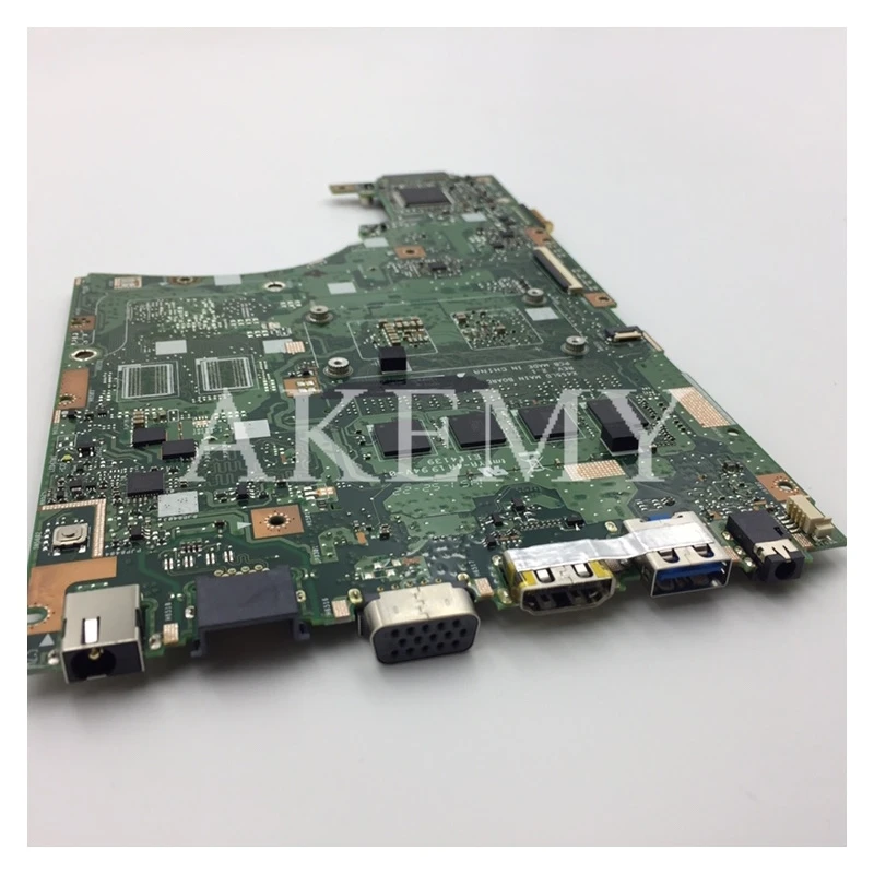 AKEMY X455LA материнская плата для ноутбука ASUS X455LAB X455LJ X455LD X455LF X455LB материнская плата ТЕСТ ОК i5-4210 процессор 4 Гб ОЗУ