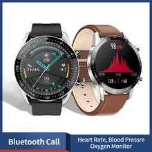 KESHUYOU I12 Runde Smart Uhr Männer Voller Touch Sport Fitness Uhr Frauen Herz Rate Bluetooth Call Wasserdichte Für Android iOS