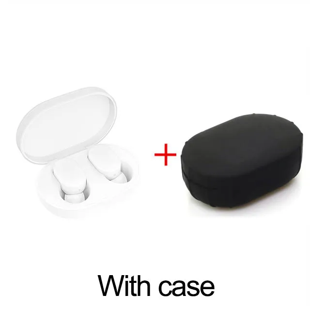 Black set Xiao Mi AirDots TWS Bluetooth наушники беспроводные наушники-вкладыши гарнитура с микрофоном и зарядной док-станцией Молодежная версия - Цвет: Black set