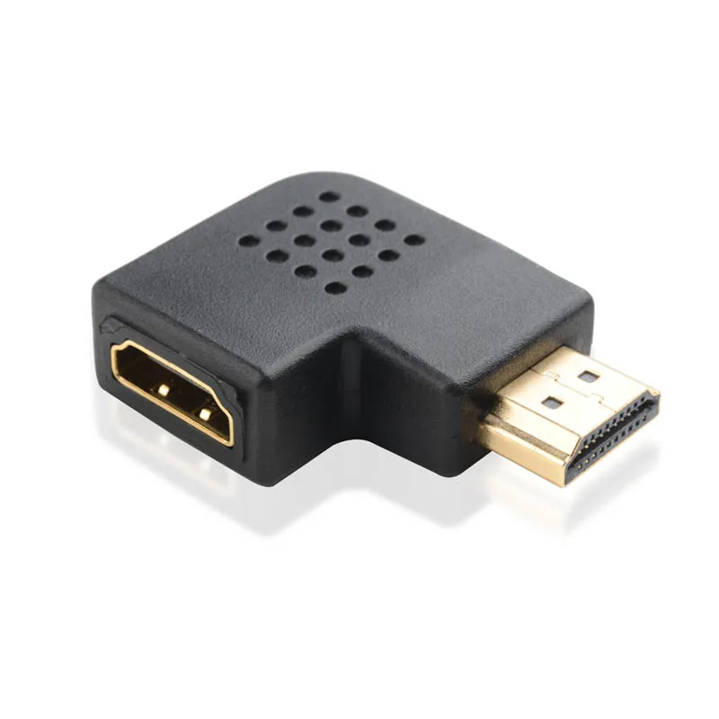 HD 1080P Мужской и Женский HDMI конвертер 90 градусов угол поворота правый вращающийся hdmi разъем GV99