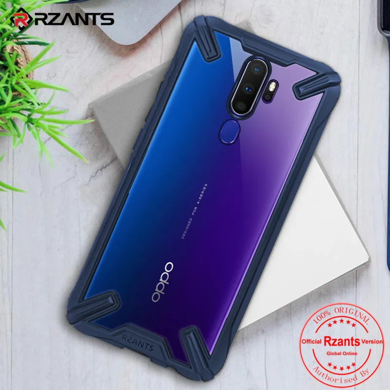 Противоударный армированный силиконовый чехол для OPPO A9 прозрачные чехлы для OPPO A5 роскошный акриловый чехол из ТПУ