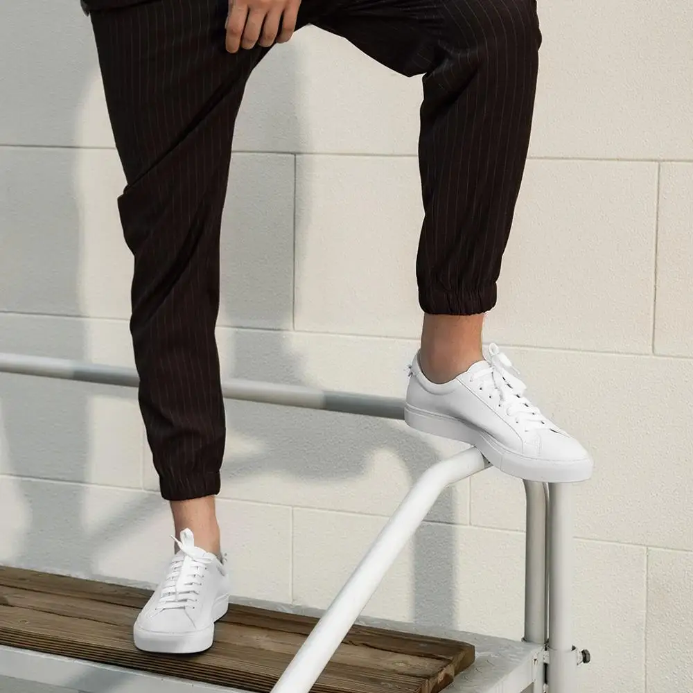 Xiaomi VLLICON high quality men Fashion Comfortable casual white shoes Soft and breathable Flats la