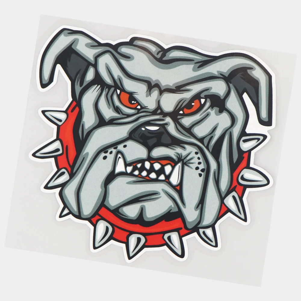 

JuYouHui Exterior Accessories Decal Painting Bulldog Fashion Window Decoration Accessories Funny Car Sticker
