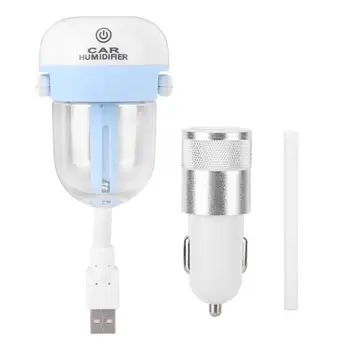

Car Air Humidifier 12V 50ml USB Aroma Essential Oil Diffuser Auto Mist Maker Air Purifier Freshener