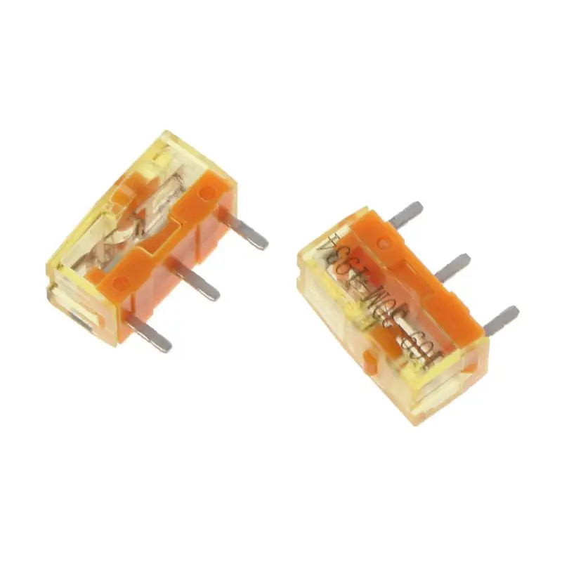 2Pc TTC Dustproof Gold Mouse Micro Switch Micro Button Gold Contactor 30 Million