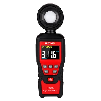 

Digital Lux Light Meter, PT620L LED Lumenmeter Lux/FC Meters Luminometer