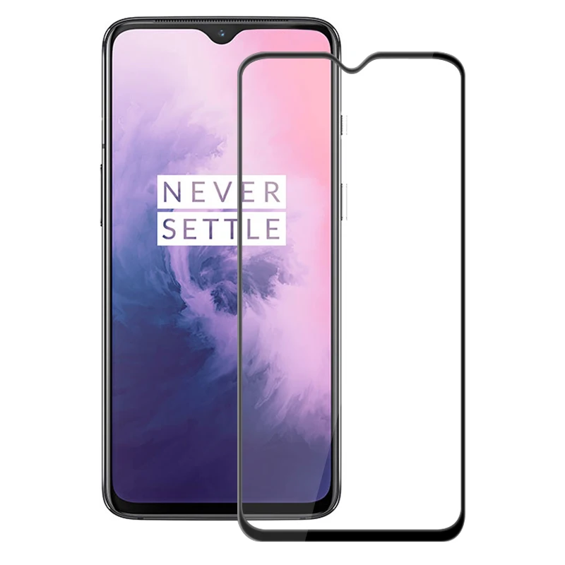 For OnePlus 7 Full Cover Tempered Glass 6T 5T 6 3T 3 T Premium Screen Protector One Plus 5 1+ films | Мобильные телефоны и