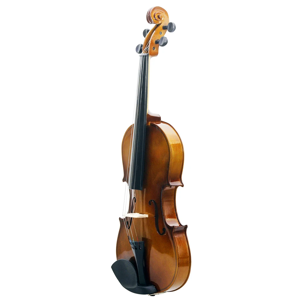 4/4 Retro Acoustic Violin ABS + Solid Wood Basswood Fiddle Professional Musical Instrument With Case Fiddle Bow