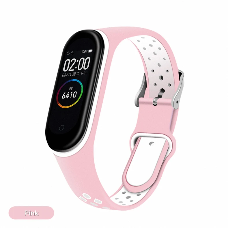 BAPICK силиконовый ремешок на запястье для Xiaomi mi Band 4 3 ремешок спортивный браслет для Xiaomi mi Band 4 3 mi band 4 3 ремешок аксессуары