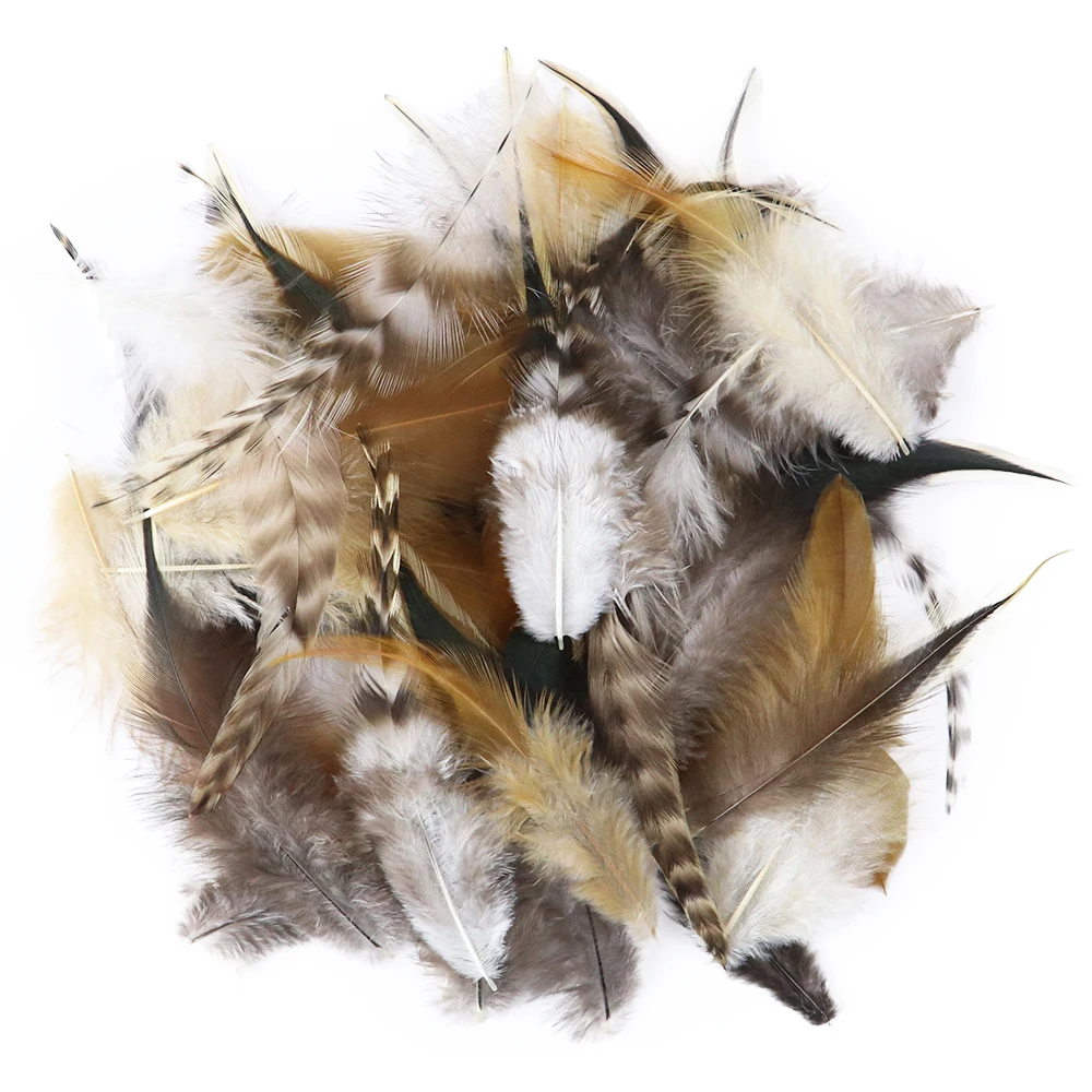 4-6 Inches Natural Pheasant Feathers For Diy Jewelry Making Decoration Accessories Rooster Chicken Feather Crafts Plume 50PCS | Дом и сад