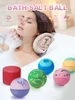 32g Natural Organic Bubble Bath Bombs Ball Handmade Salt Balls Soften Cuticle Bubble Bath Care for Moisturizing Skin Shower Bomb