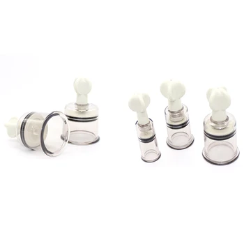 

5Pcs/Set Binding Nipple Clip Rotary Manual Breast Pump Teasing Nipples Causing Orgasm Adult Toys Can Be Used For Canning Tools (