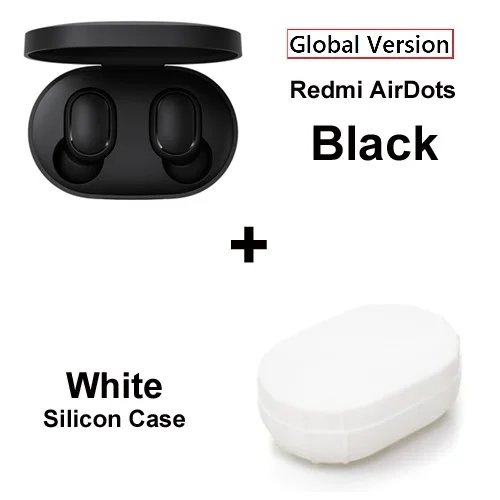 Xiaomi Redmi Xiaomi беспроводные наушники Голосовое управление Bluetooth 5,0 шумоподавление управление - Цвет: global add white