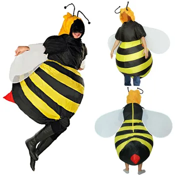 

Adult Inflatable Clothes Funny Toy Inflatable Suit Creative Bee Splash Proof Mischievous Costume Suit Funny Cloth Best Gift