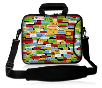 

Hello 14" 15" 15.4" 15.6 '' Noble Laptop Notebook Shoulder Traveling Hand Carry Bag Sleeve Pouch Cover w Double Pockets