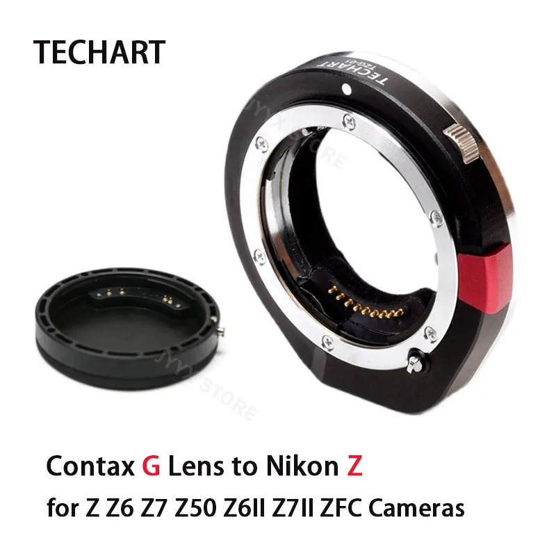 Adattatore Per Obiettivo A Tzg-01 Per Obiettivo Contax G A Nikon Z Z6 Z7 Z50 Z6Ii Z7Ii Zfc Adattatore Per G-Nz Fotocamera