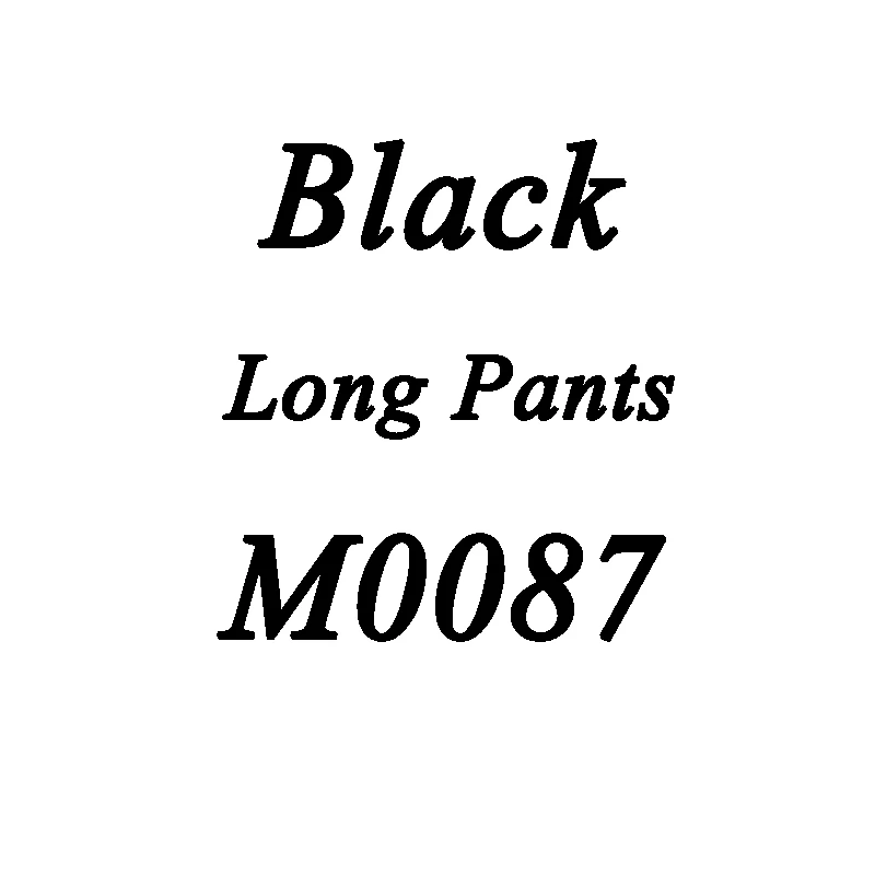Long Pants-Black Штаны для мужчин - Цвет: Long Pants-Black