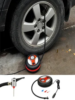 

260PSI DC 12V Portable Electric Mini Tire Inflator Air Compressor Car Auto Pump Vehicle-mounted air pumps #820