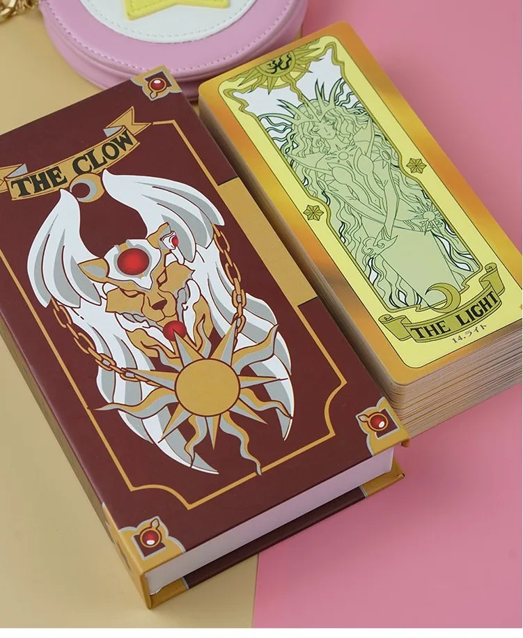 Япония Аниме карты captor Sakura Magic Mahou 54 шт. Клоу карты Таро набор карт Коллекция игрушек подарок