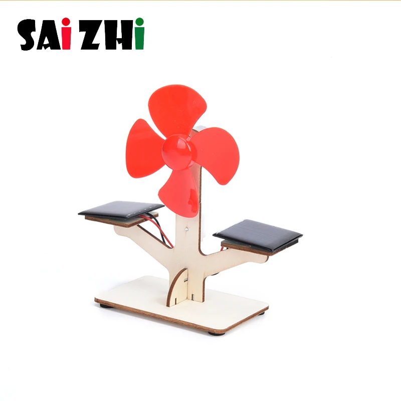 

Saizhi Model Toy Diy Solar fan Developing Intelligent STEM Toy Science Physics Experiments Birthday Gift SZ3343