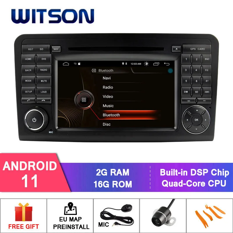 

WITSON Android 11 For MERCEDES-BENZ ML-W164/GL-X164 Car Multimedia Player Stereo AutoAudio GPS Navigation DVD Video Carplay