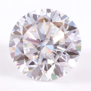 

Offering The Certification Tester Positive D Color Round Brilliant Cut 1Carat 6.5 mm VVS Clarity Lab Grown Moissanite Diamond