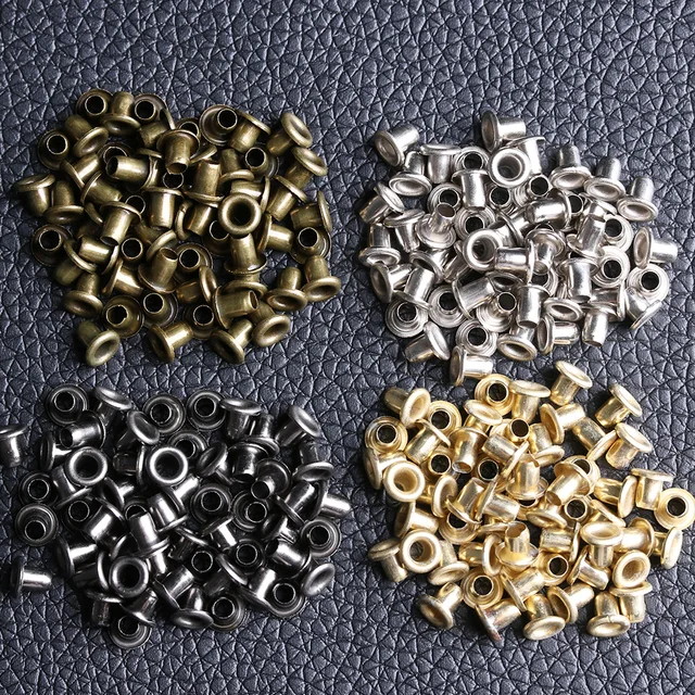 20/50Pcs Mini Eyelet Buttons for DIY Doll Belt Buckles Metal Buckle Snap Button Bag Shoes Clothes Sewing Accessories 1.5/2.5mm 3