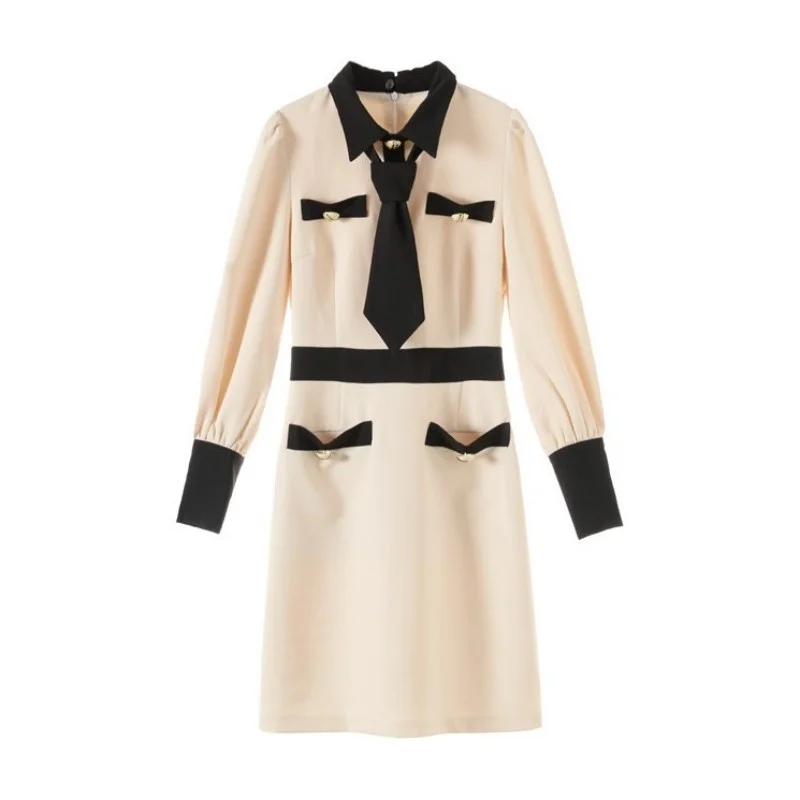 

Женское модное короткое платье-трапеция с длинными рукавами-фонариками разноцветные облегающие элегантные женские мини-платья 2022 дизайнерское платье