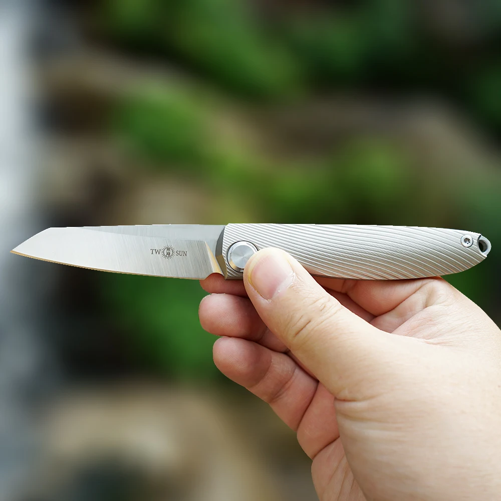 Складной карманный нож TwoSun m390 для кемпинга охотничий инструмент выживания на
