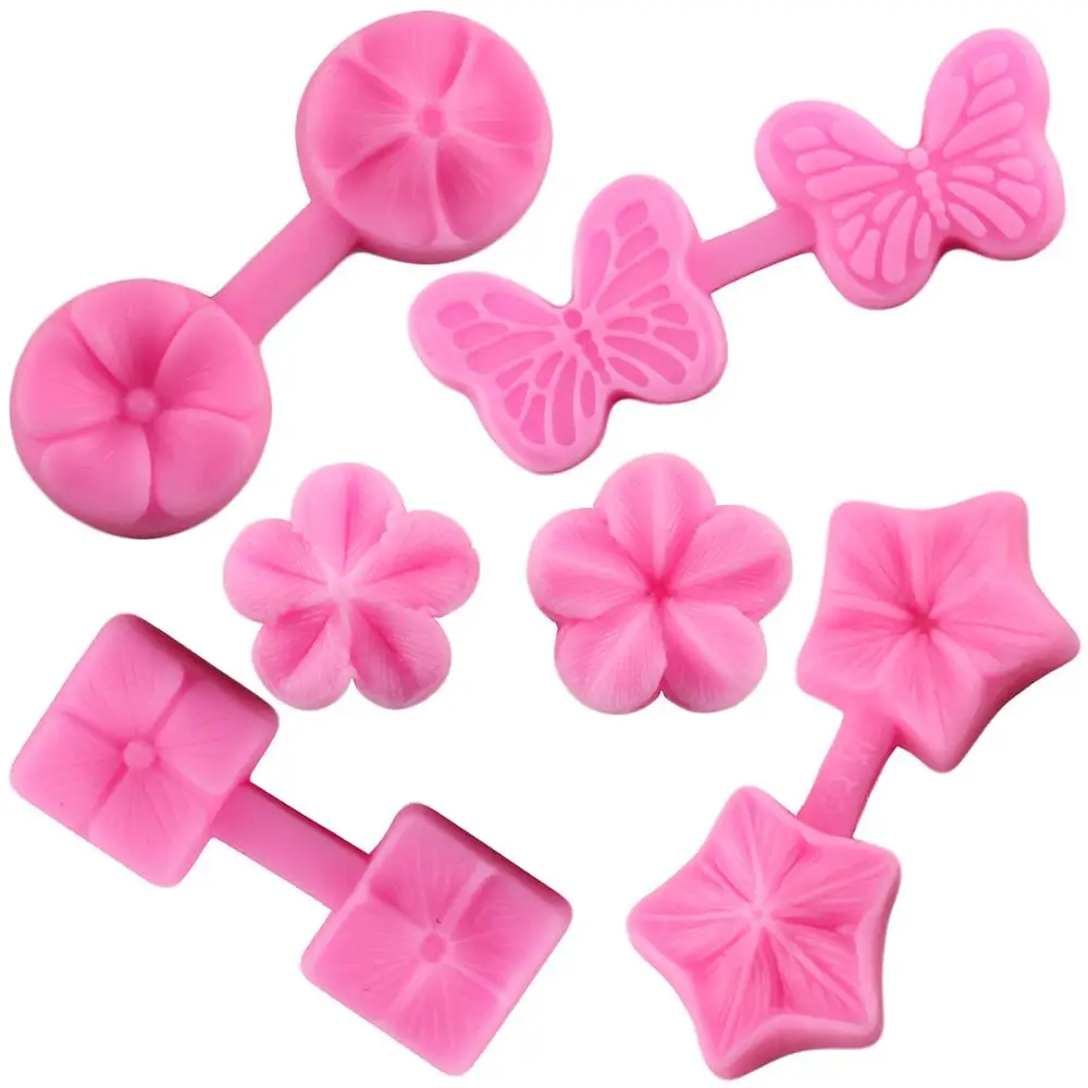 

Flower Leaves Silicone Mold DIY Wedding Cake Decorating Tools Chocolate Fondant Baking Cupcake Topper Candy Polymer Clay Moulds