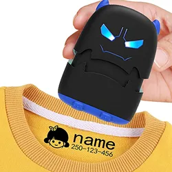 Sello hecho a medida para bebés, niños y niñas, Juguetes Diy para etiqueta personalizada, sello de nombre, ropa de estudiante, sin decoloración, sellos de seguridad
