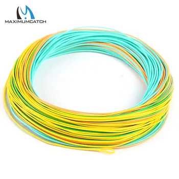 

Maximucatch Fly Fishing Line WF5F 4colors 25m/section Tracking Line With Welded Loops Weight Forward Floating Line