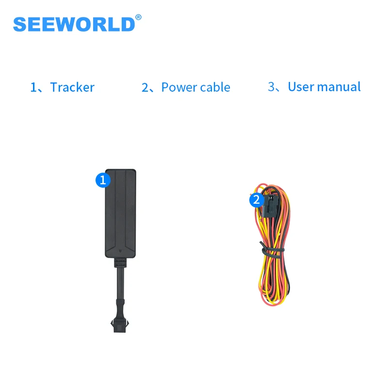 SEEWORLD водонепроницаемый gps трекер S102T в режиме реального времени устройство слежения автомобиля мини размер без батареи
