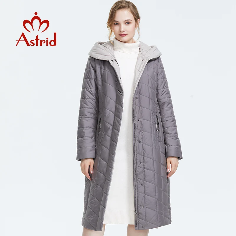 Astrid 2019 Зима новое поступление пуховая куртка женская верхняя одежда высокого