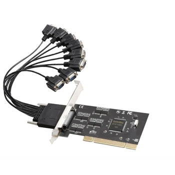 

PCI to 8-port RS232 expansion card PCI to 8 serial card desktop COM card