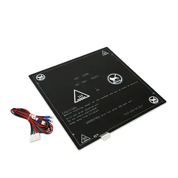 

Aluminum MK2 MK3 12V Hot Bed Holder 220x220mm 300x300mm with Black Cable for Anet A8 A6 A2 3D Printer