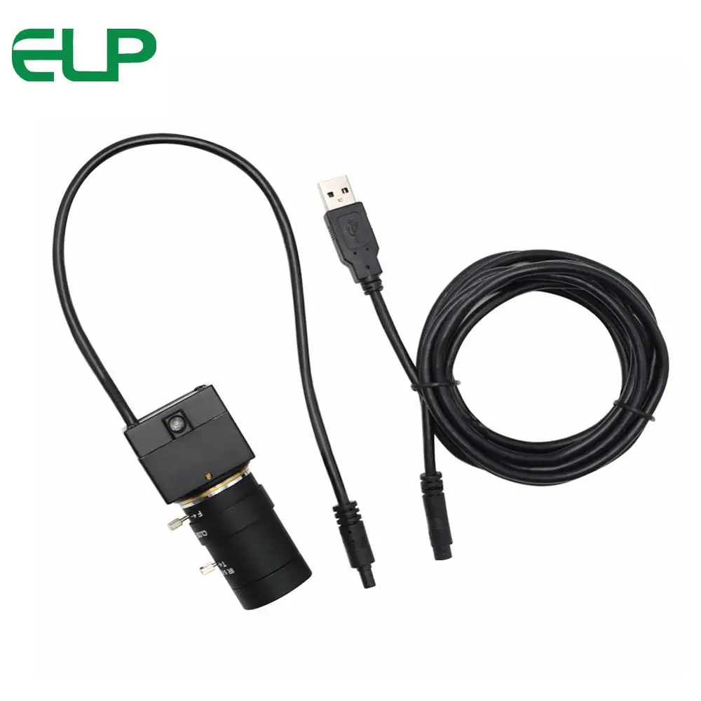 Elp 5 50mm Lens 8mp Usb Webcam With Cmos Imx179 Sensor For Android Linux Windows Industrial Video Mini Camcorders Aliexpress