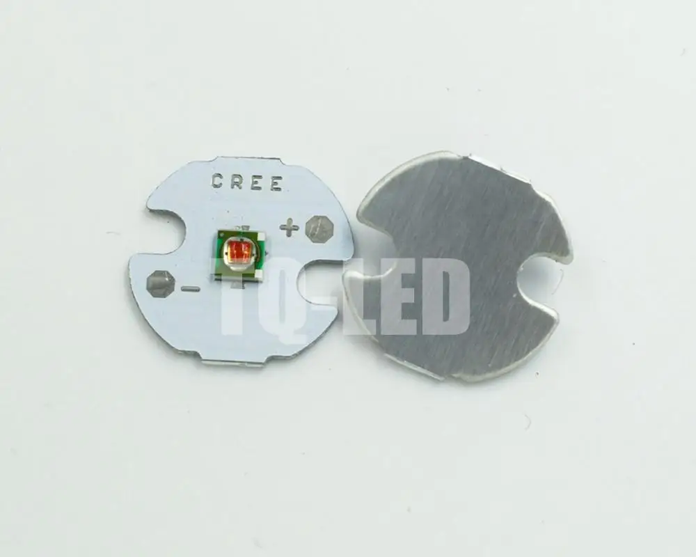 

50pcs/lot US Original Cree XPE XP-E Amber 585-595nm 3W High Power LED Emitter on 8mm/12mm/14mm/16mm/20mm PCB