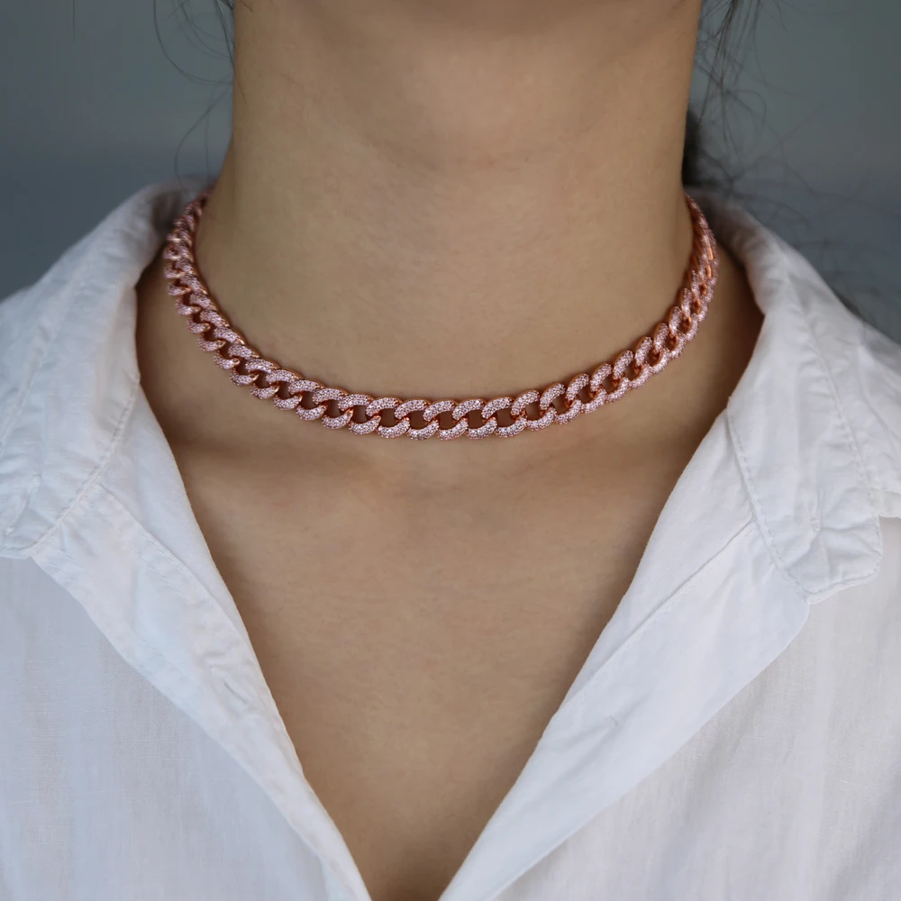 Hip hop 32+10cm choker Necklace Jewelry 
