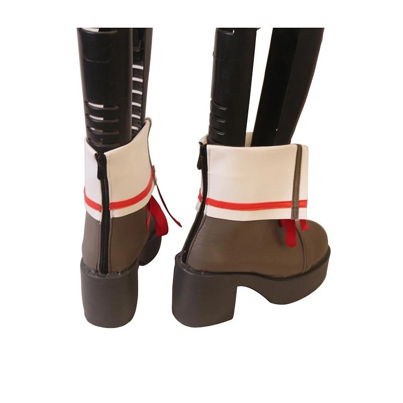 Game Arknights Cosplay Eyjafjalla Costume Boots Shoes Adult Halloween Accessories Carnival Party High Heel Ankle High Unisex