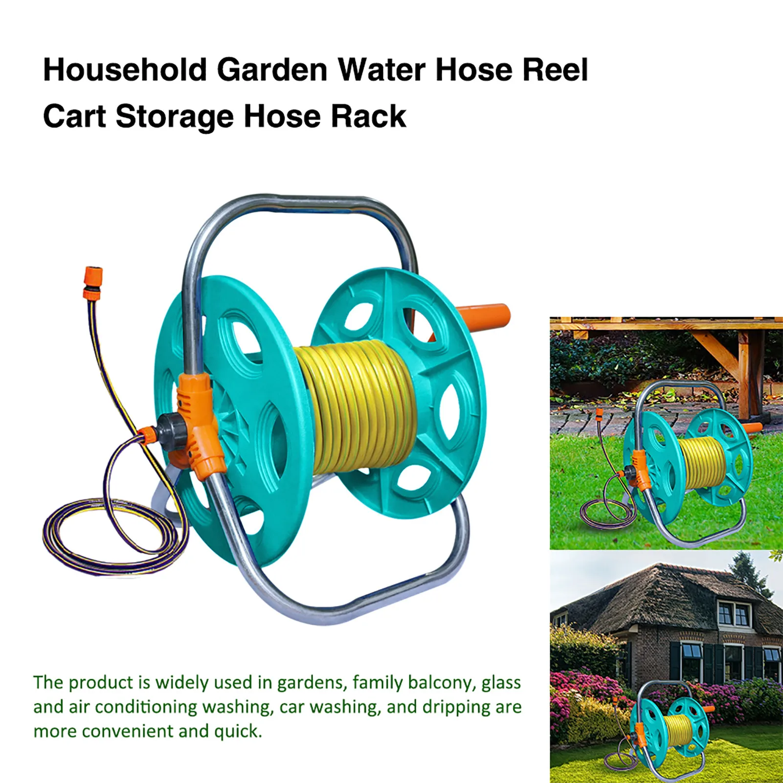 【ディーゼル】 灌漑散水パイプと洗濯ホースリールポータブル高ボリュームディーゼル燃料配信ホースリール格納式ホースリール Buy