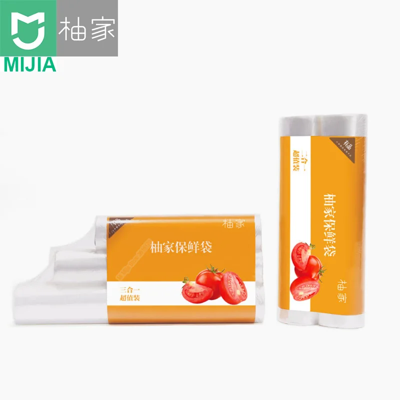 

Xiaomi MIJIA Disposable Plastic Film Home Kitchen Food Refrigerator Refrigerated Fruit Vegetable Food Heat-resistant Packaging