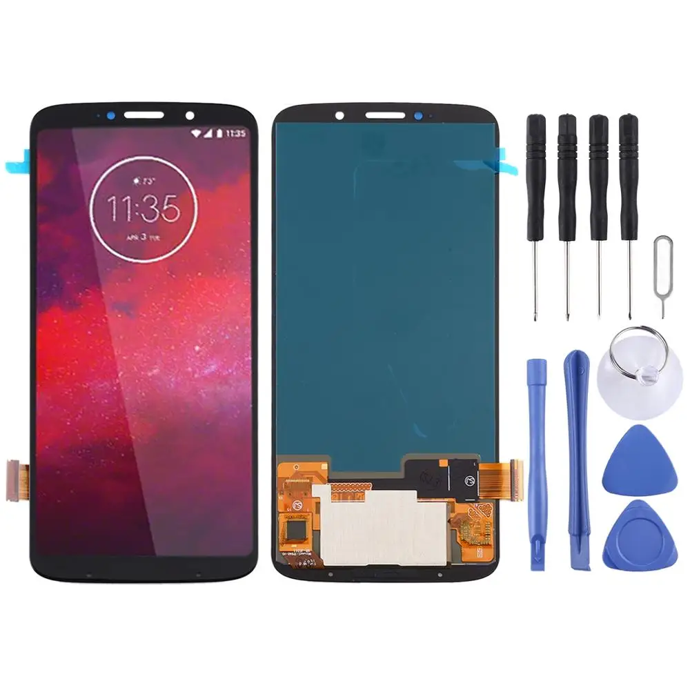 LCD Screen and Digitizer Full Assembly for Motorola Moto Z3 | Мобильные телефоны и аксессуары