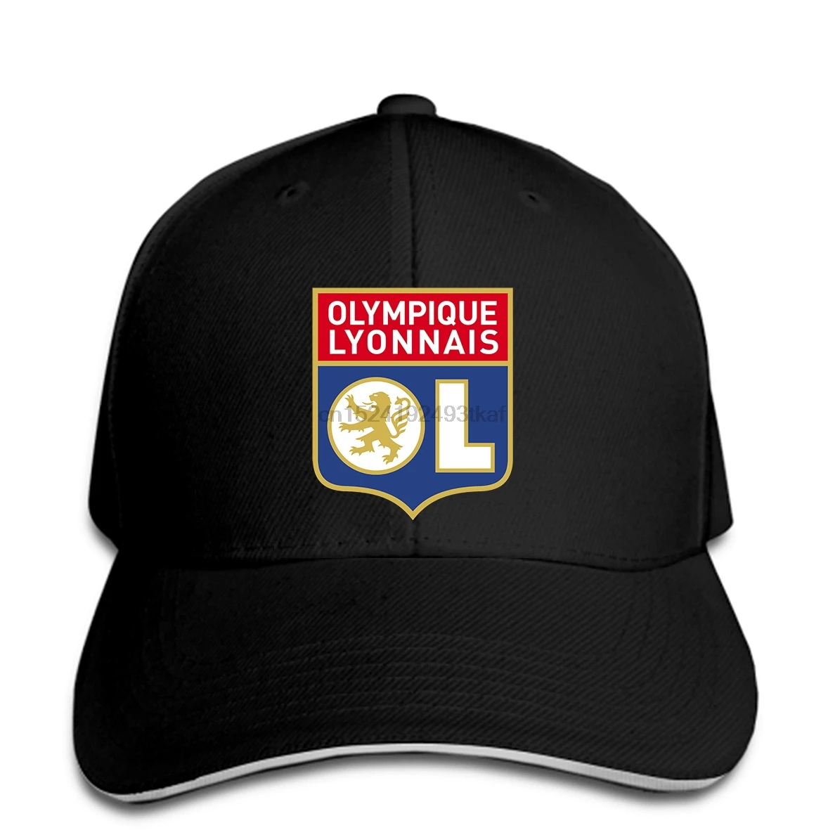 Бейсбольная кепка, олимпийка, Lyonnais Les Gones, Франция, Ligue 1, Футбольная синяя трикотажная кепка, остроконечная Кепка