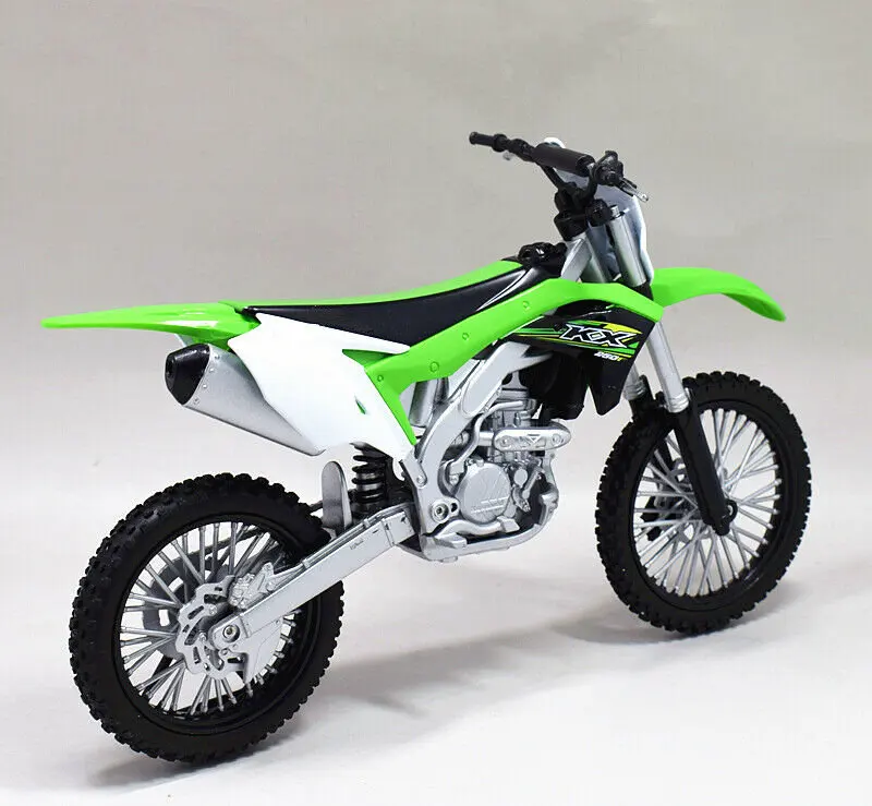 Welly 1:10 KX250F модель мотоцикла велосипед игрушка в коробке