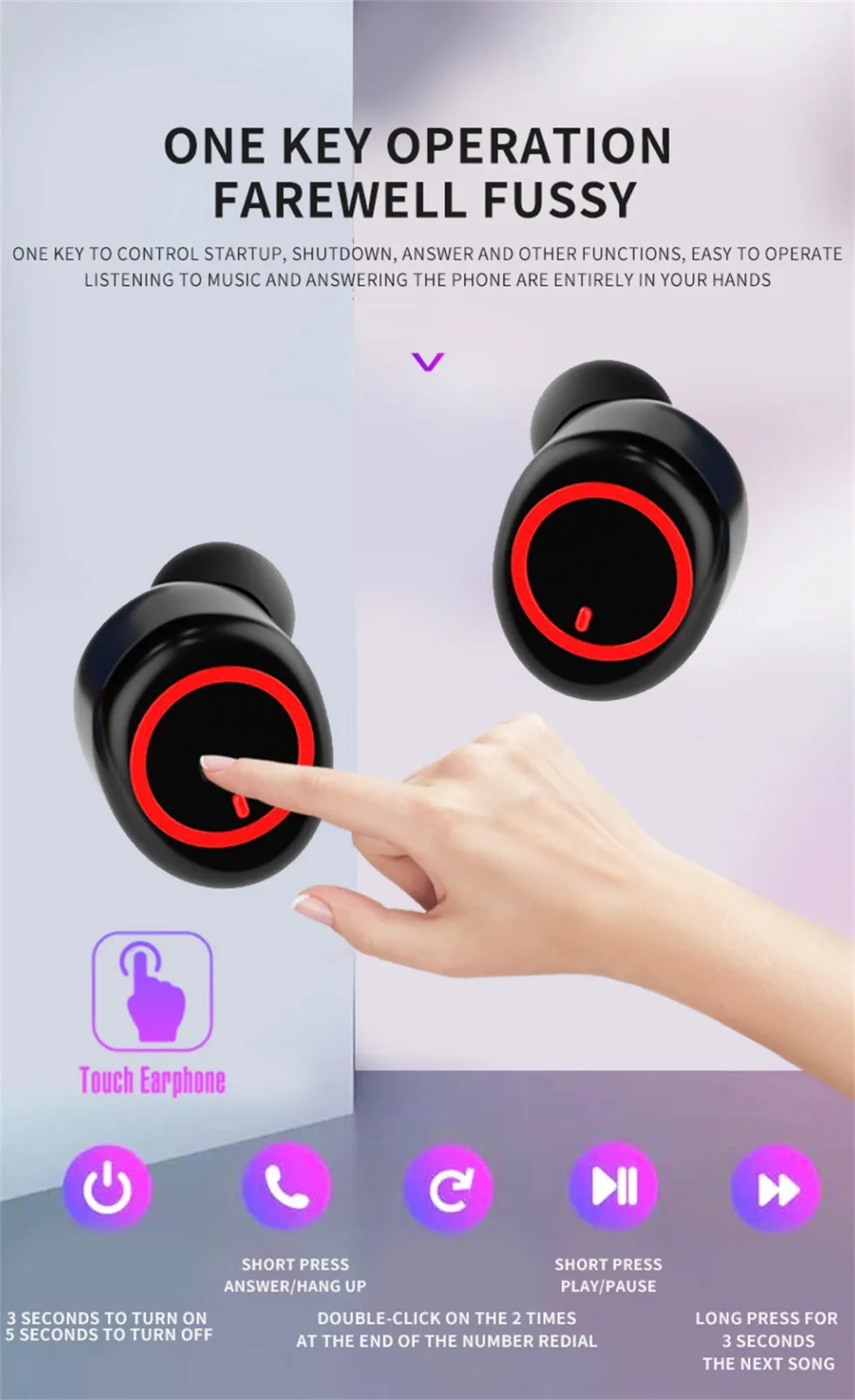 Наушники Bluetooth, беспроводная гарнитура, ушные вкладыши, беспроводные спортивные наушники, близнецы, мини наушники, стерео наушники, вкладыши, монитор, беспроводные