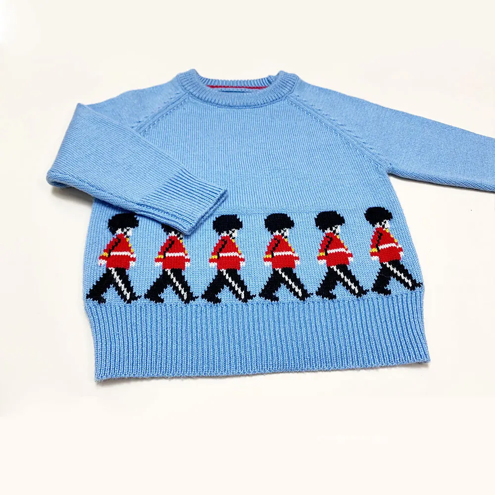 Jungen Pullover Pullover Baby Tops Spanisch Kleinkind Gestrickte Cartoon Pullover Kinder Stricken Pullover Kinder Kleidung Strickwaren Unisex – Detail 10
